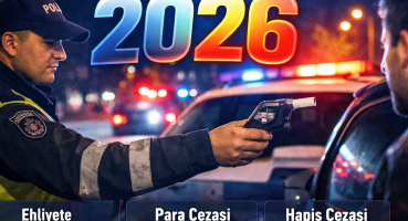 Alkollü araç kullanma cezası 2026 – polis alkol kontrolü, para cezası, ehliyete el koyma ve hapis cezası görseli