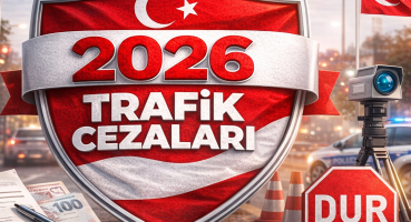 2026 trafik cezaları güncel listesi, radar, polis aracı ve dur levhası görseli